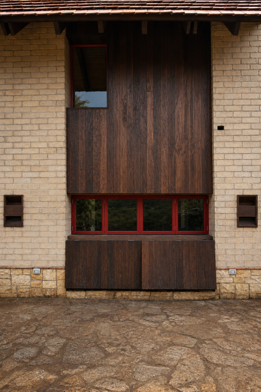 Imagen del proyecto GAT 02, vivienda unifamiliar en Colombia, con materiales nobles y luz natural — arquitectura de LINEA PRIMA, arquitectos en Bogotá.