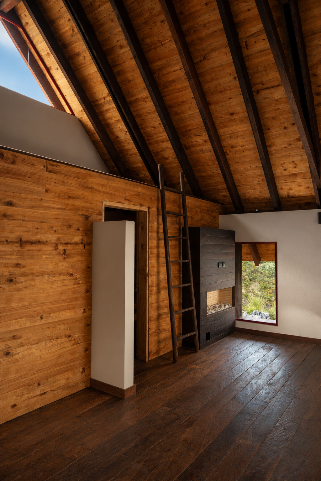 GAT 02 — vivienda unifamiliar en Colombia por LINEA PRIMA: materiales nobles y luz natural.