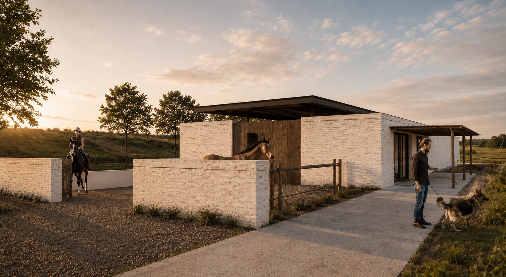 GAT 03 — vivienda unifamiliar en Colombia por LINEA PRIMA: materiales nobles y luz natural.