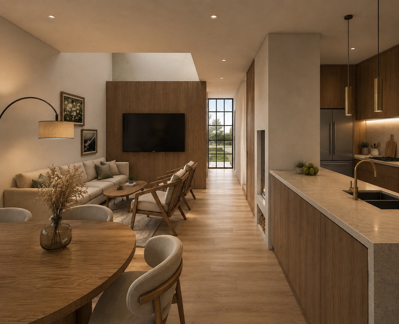 Imagen del proyecto TAB 01, vivienda unifamiliar en Tabio, Cundinamarca, con cubiertas vegetales y ladrillo a la vista — arquitectura de LINEA PRIMA, arquitectos en Bogotá.