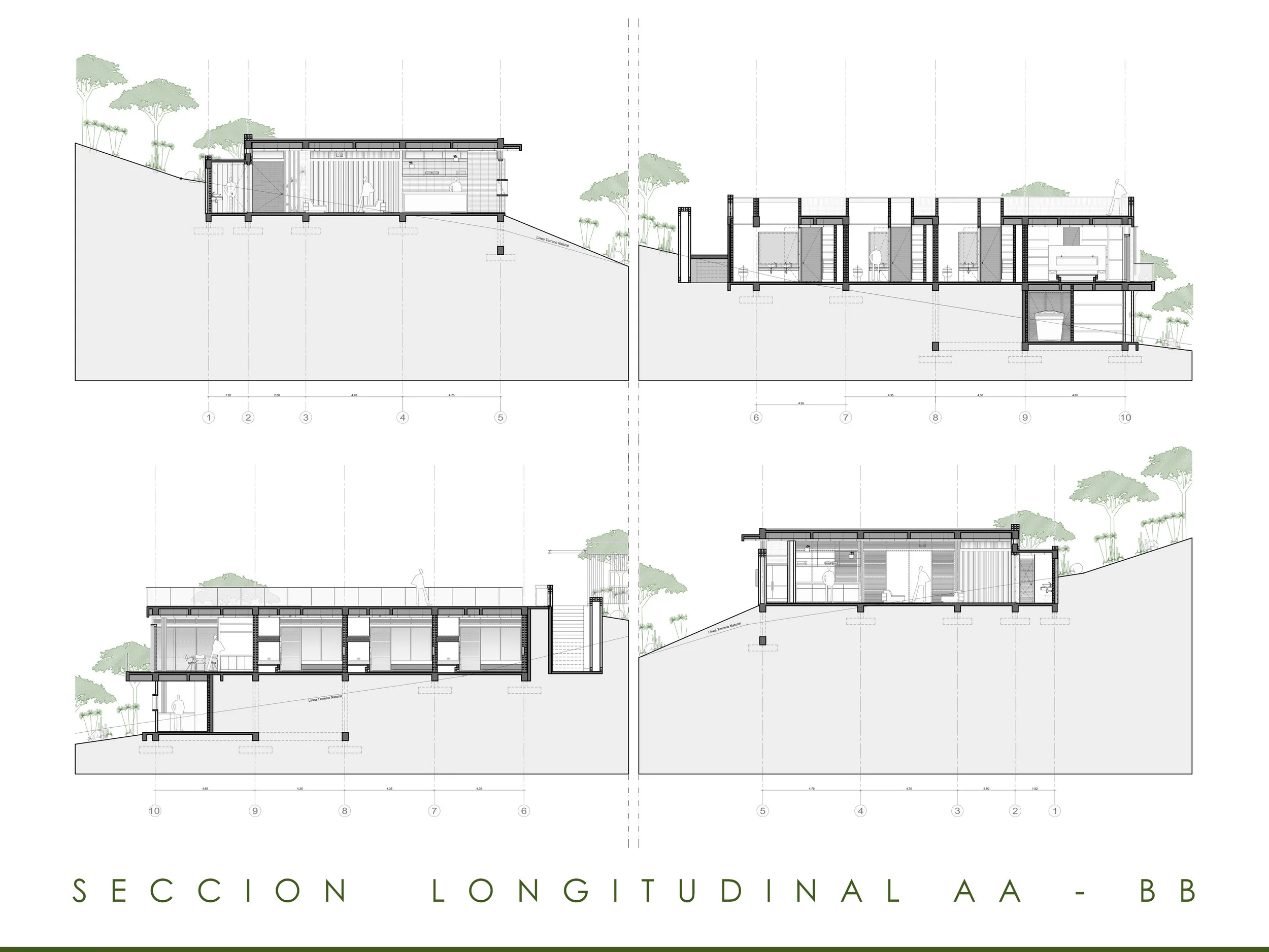 Imagen del proyecto VIT 01, vivienda unifamiliar en Colombia, con materiales nobles y luz natural — arquitectura de LINEA PRIMA, arquitectos en Bogotá.