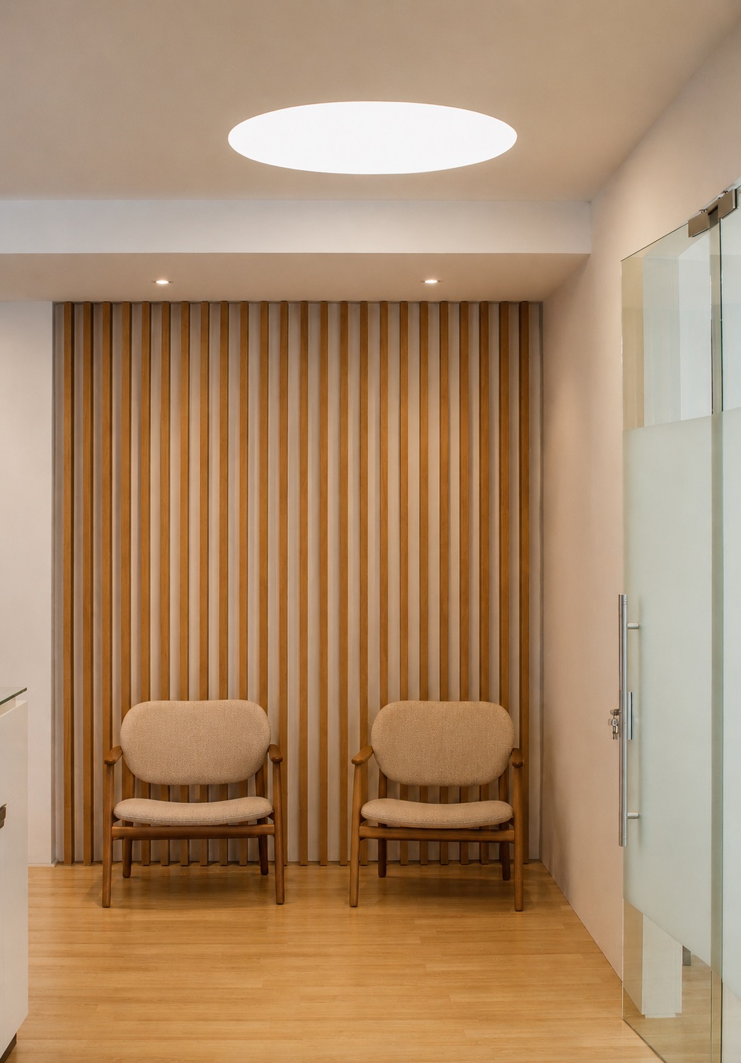 Detalle de BOG02 01, interiorismo en Cundinamarca, CO: materiales nobles y luz natural. LINEA PRIMA, arquitectos en Bogotá.