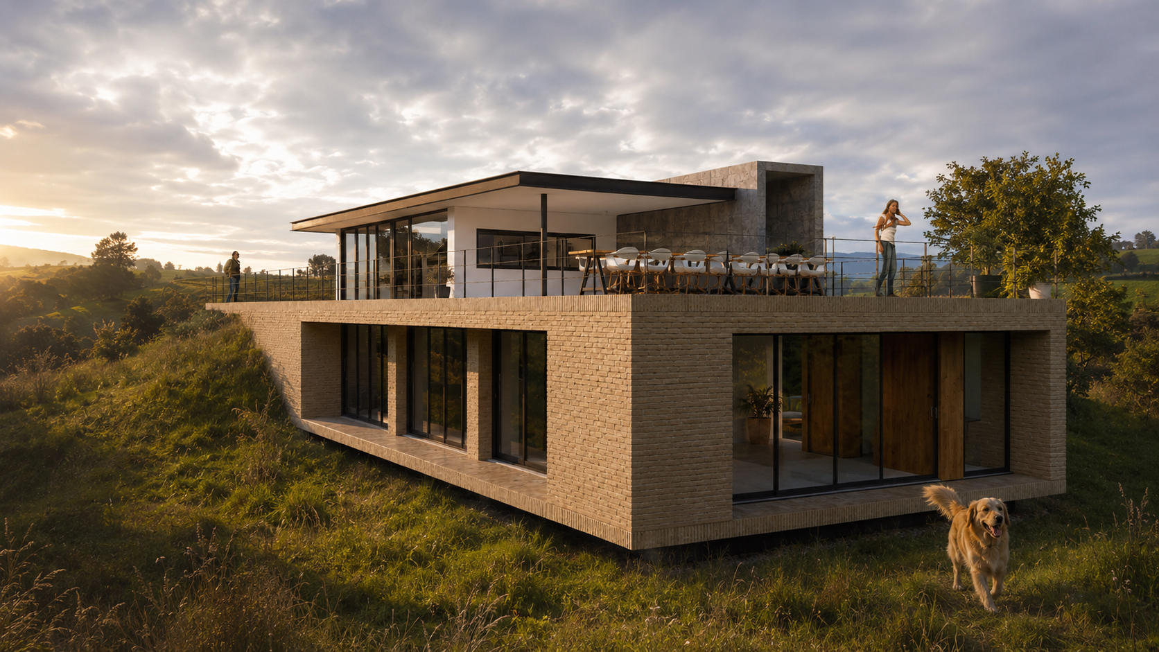 Portada del proyecto GAT 04, vivienda unifamiliar en Colombia — LINEA PRIMA, arquitectos en Bogotá.